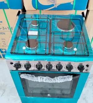 Standing Cooker (Euroken) 60*65 3+1 ,Electric 2 Heater Oven