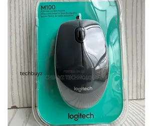 Logitech M100 Corded Mouse – Wired Usb Mouse