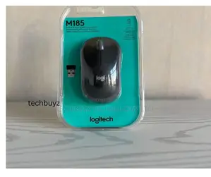 Logitech M185 Wireless Mouse, 2.4ghz With Usb Mini Receiver
