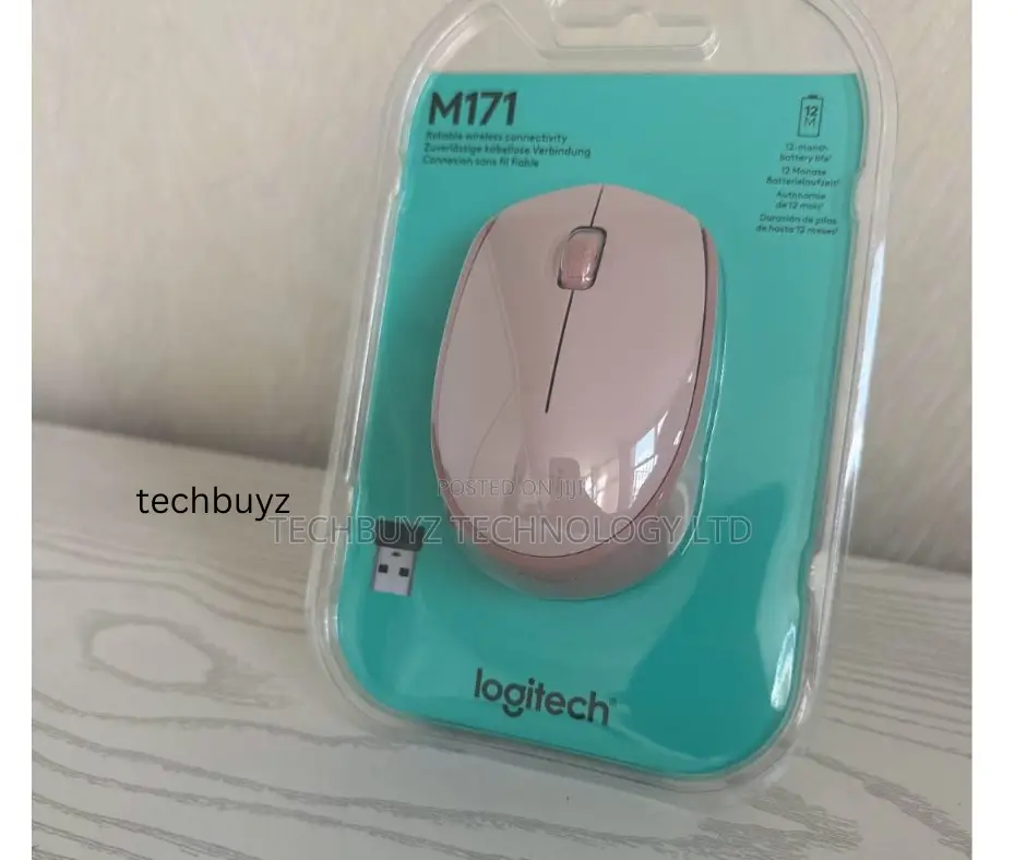 Logitech M171 Wireless Mouse, 2.4 Ghz With Usb Mini Receiver