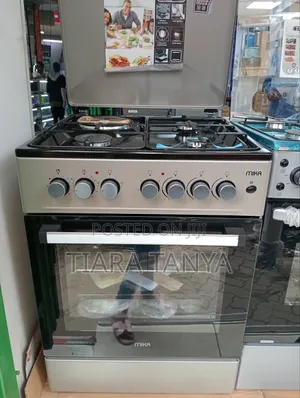 Mika Standing Cooker 60cm X60cm 3 Gas and 1 Electric Jet