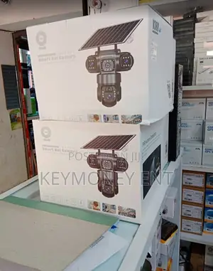 6mp Triple Lens 4g Simcard Ac Powered V380 PTZ Smart Camera