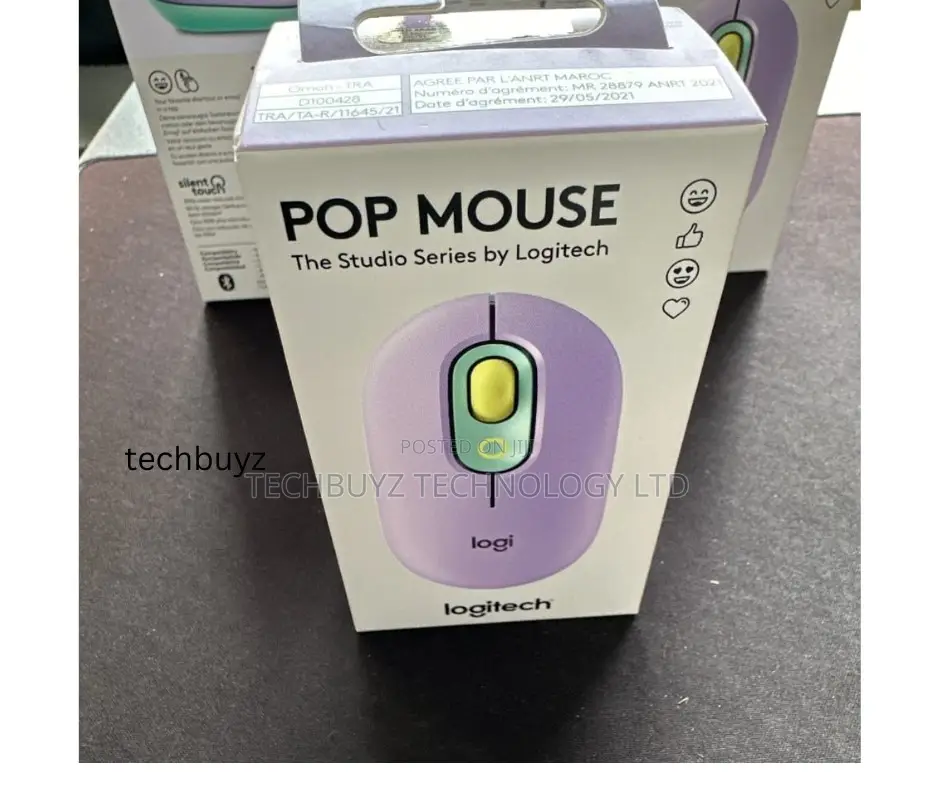 Logitech Pop Mouse, Wireless Mouse With Customizable Emojis