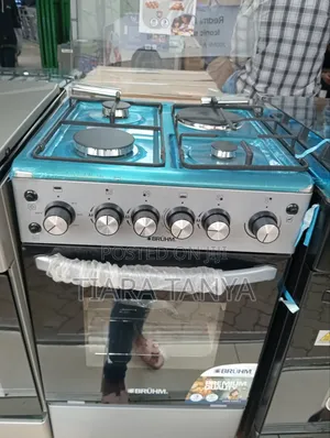 Bruhm 50 by 50 3 Gas and 1 Electric Cooker