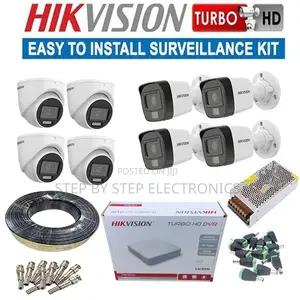 Easy Installation 8 Hikvision 1080p CCTV Cameras Full Kit