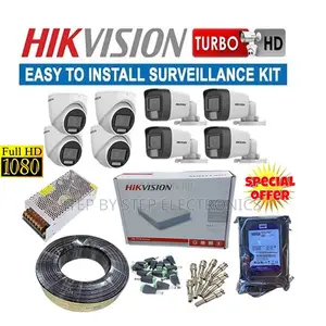 Enhanced Quality 8 Hikvision 1080p CCTV Cameras Full Kit