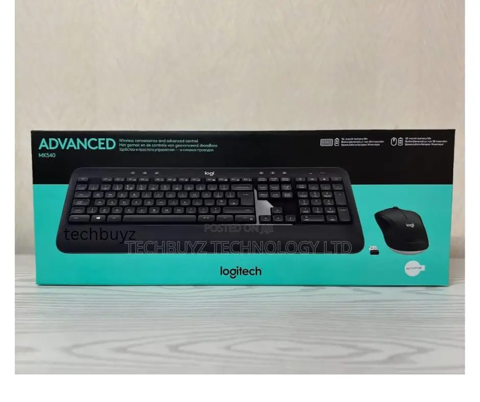 Logitech Mk540 Advanced Wireless Keyboard and Mouse Combo