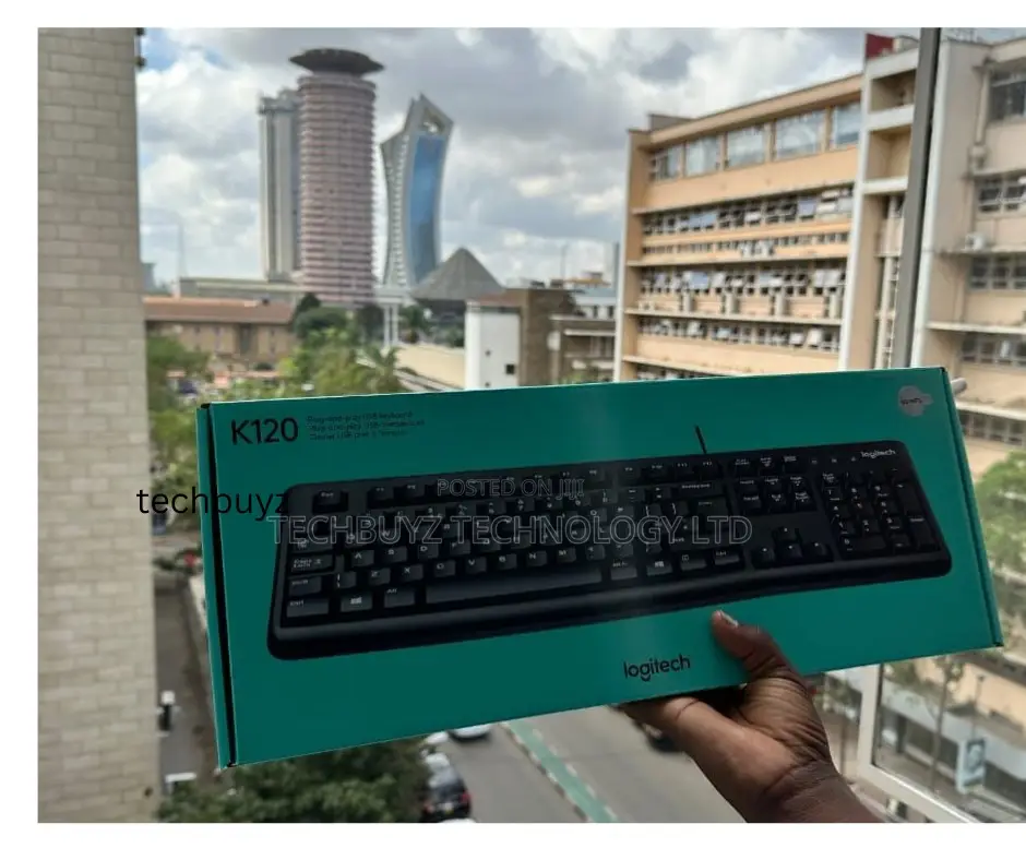 Logitech K120 Wired Keyboard For Windows, Plug And Play