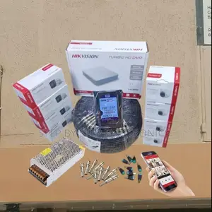 High Definition 8 Hikvision (1080p) CCTV Cameras Full Kit