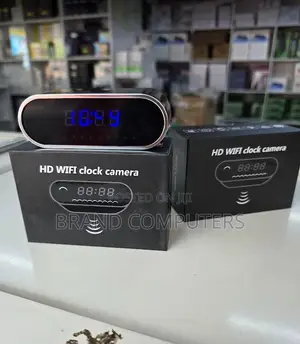 Table Clock Wifi Camera 1080p Full Hd