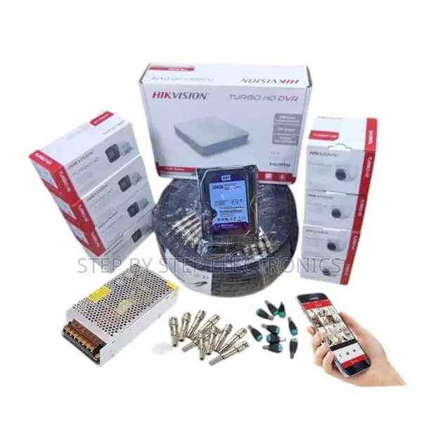 8 Hikvision (1080p)Cctv Cameras Full System Installation Kit