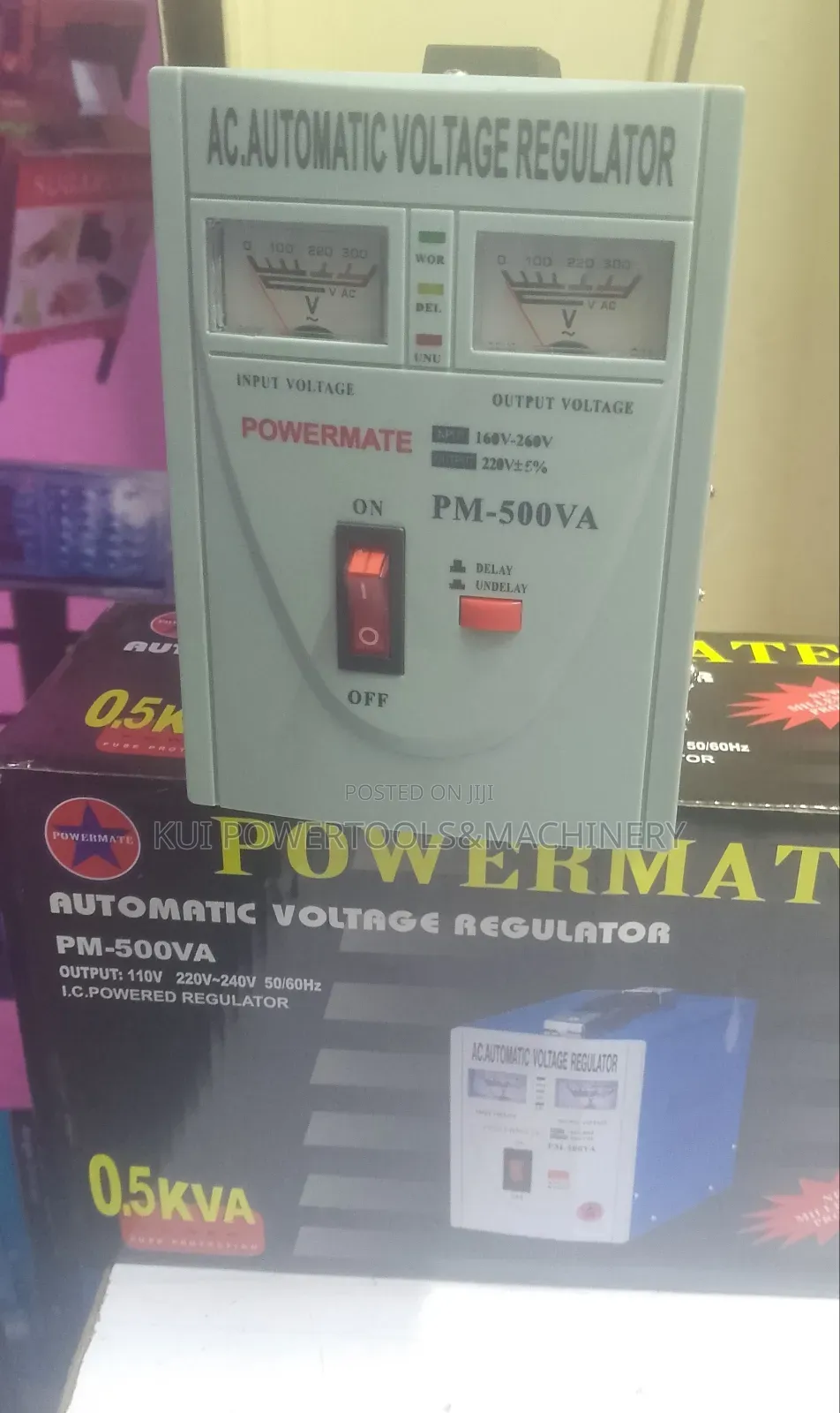0.5 Kva Powermate Voltage Regulator/ Voltage Regulator