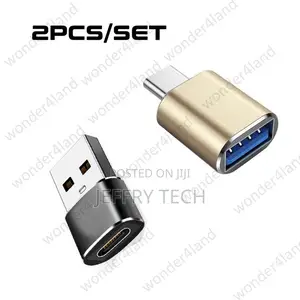 Usb to Usb C Adapter Type C Male to 3.0 Female Charger