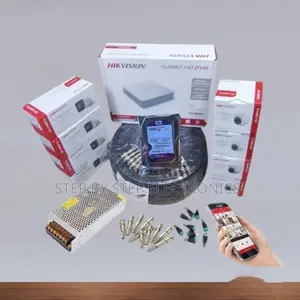 Maintenance-Free 8 Hikvision (1080p) CCTV Cameras Full Kit