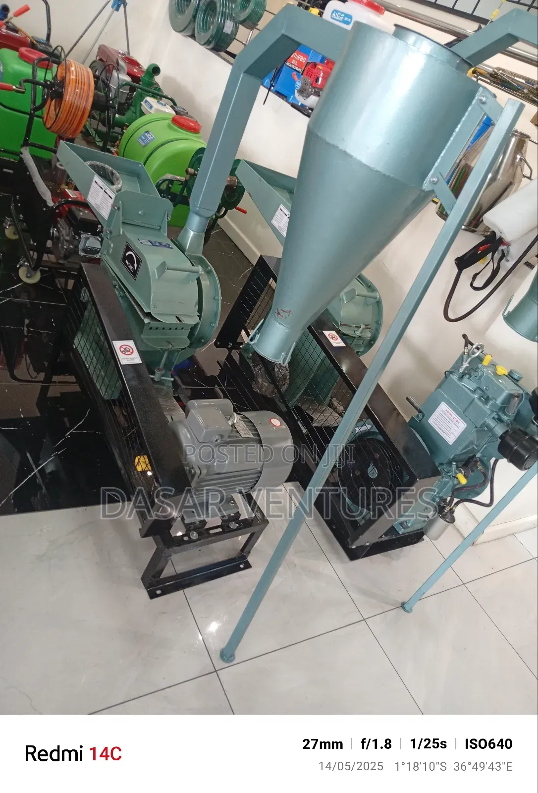 Maize Posho Mill 400kg/Hr Gm22