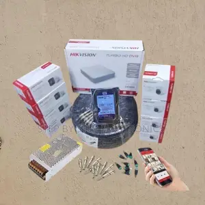 Remote Monitoring 8 Hikvision (1080p) CCTV Cameras Full Kit