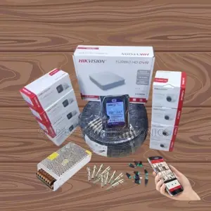 8 Hikvision 1080p CCTV Cameras Full Kit With 8 Channel DVR