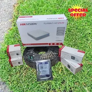 Best Performance 4 Hikvision (1080p) CCTV Cameras Full Kit