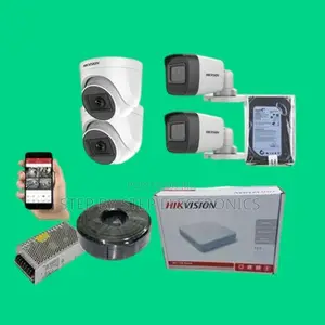Cost-Effective 4 Hikvision (1080p) CCTV Cameras Full System