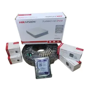 Plug and Play 4 Hikvision (1080p) CCTV Cameras Full System