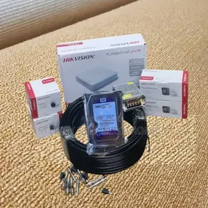 Premium Quality 4 Hikvision (1080p) CCTV Cameras Full Kit