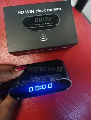 Hd Table Clock Spy Mini Hidden Lookcam Camera