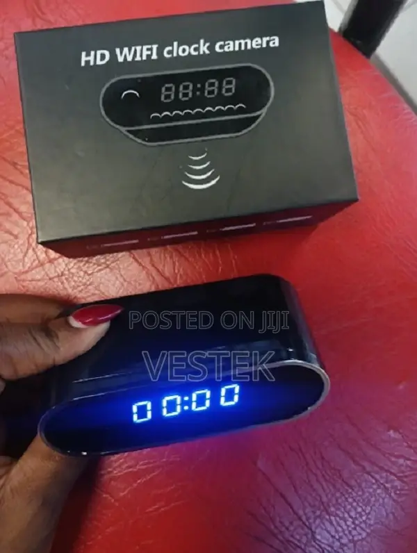 Hd Table Clock Spy Mini Hidden Lookcam Camera
