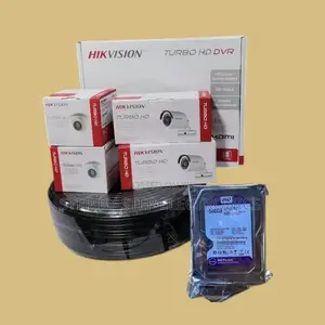 Maintenance-Free 4 Hikvision (1080p) CCTV Cameras Full Kit