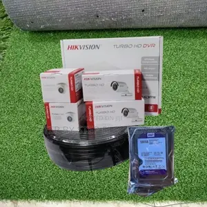 4 Hikvision (1080p) Very Clear CCTV Cameras Full Kit