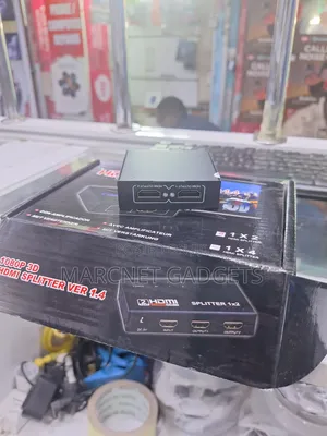 2 Way Powered Hdmi Splitter 1 Input 2 Outputs Screens