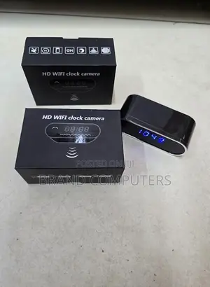 Digital Clock + Hidden Spy Camera