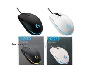Logitech G203 Wired Gaming Mouse, Lightsync RGB