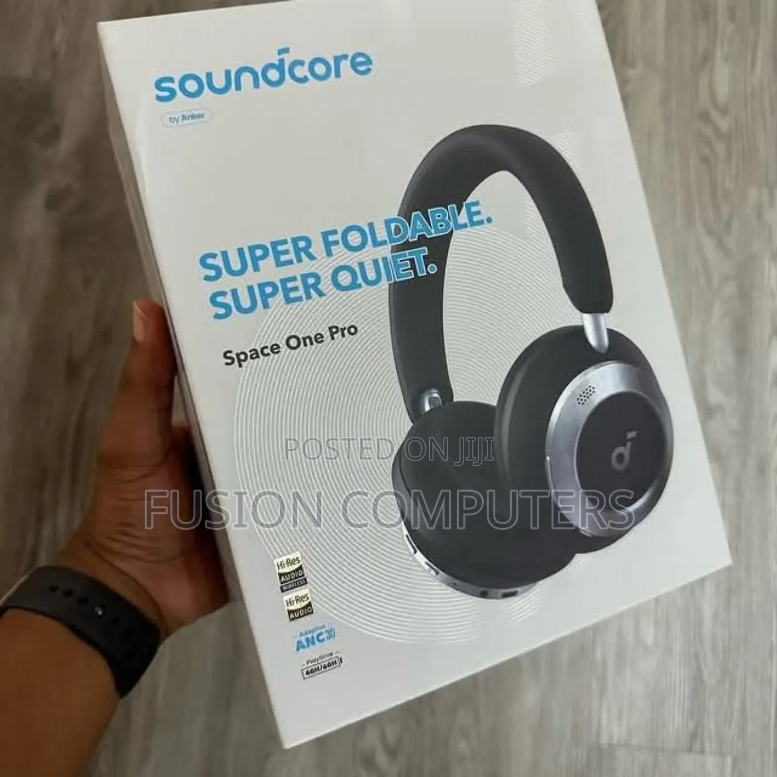 Soundcore Space One Pro, Flexicurve Over-Ear Headphone,