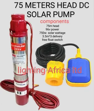 75 Meters (750w/96v) Dc Submersible Solar Pump 3.5m^3