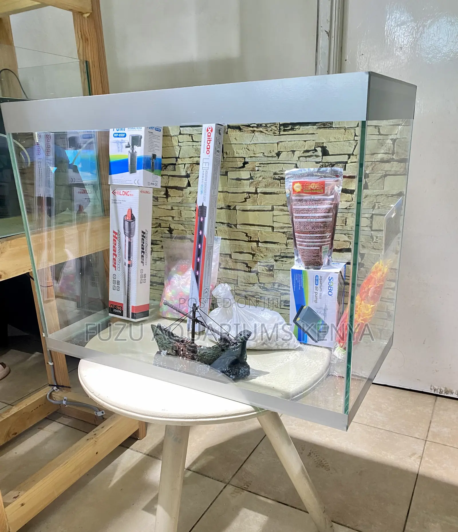 Nairobi’S Coolest Aquarium Set