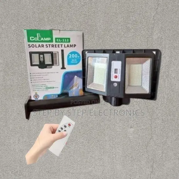 Long Lasting Leds Cclamp 200watts Led Solar Street Light
