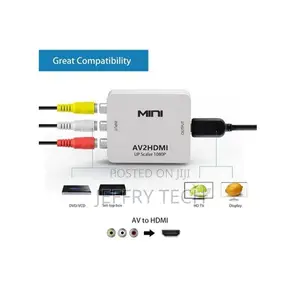Mini Composite Rca Av to Hdmi Converter Adapter