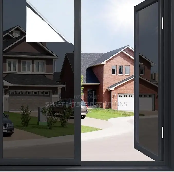 Anti-Glare Reflective Window Film.