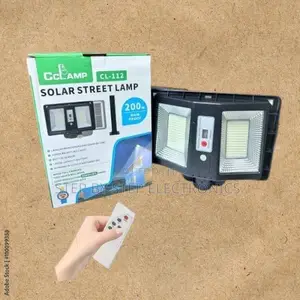 Remote Controlled Cclamp 200watts Led Solar Street Light