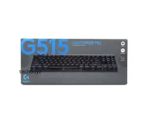 Logitech G515 Wired Gaming Keyboard Tkl, Lightsync RGB