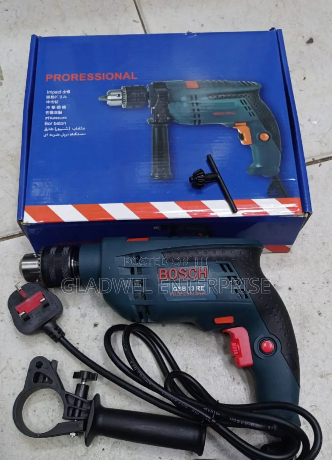 Bosch Electric Drill With Hammer