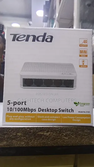 Tenda 5-Port Desktop Switch 10/100mbps