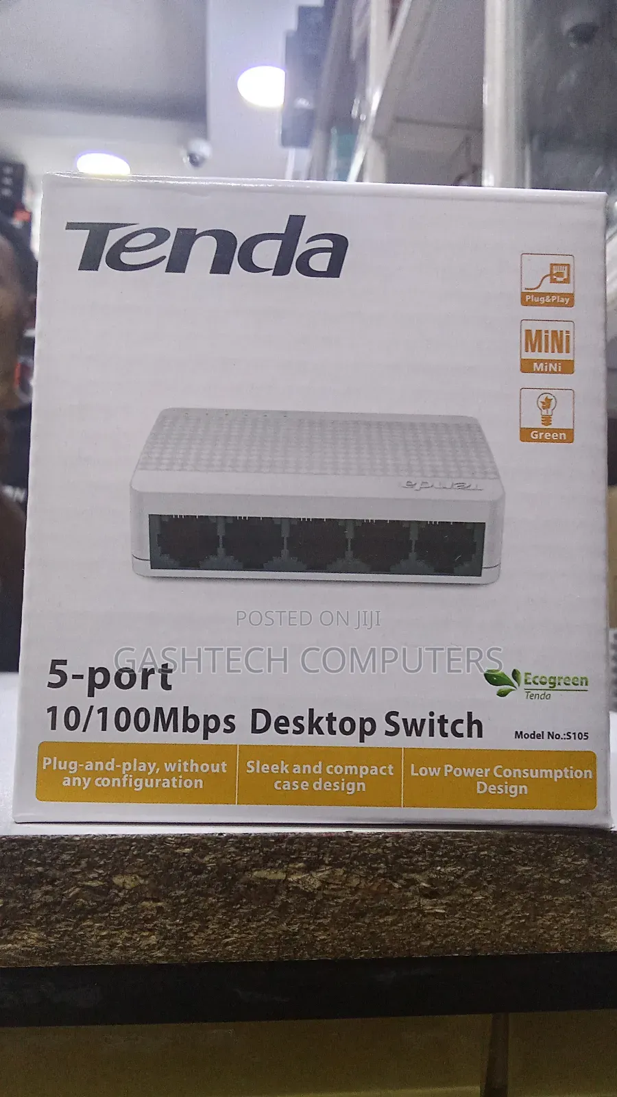 Tenda 5-Port Desktop Switch 10/100mbps