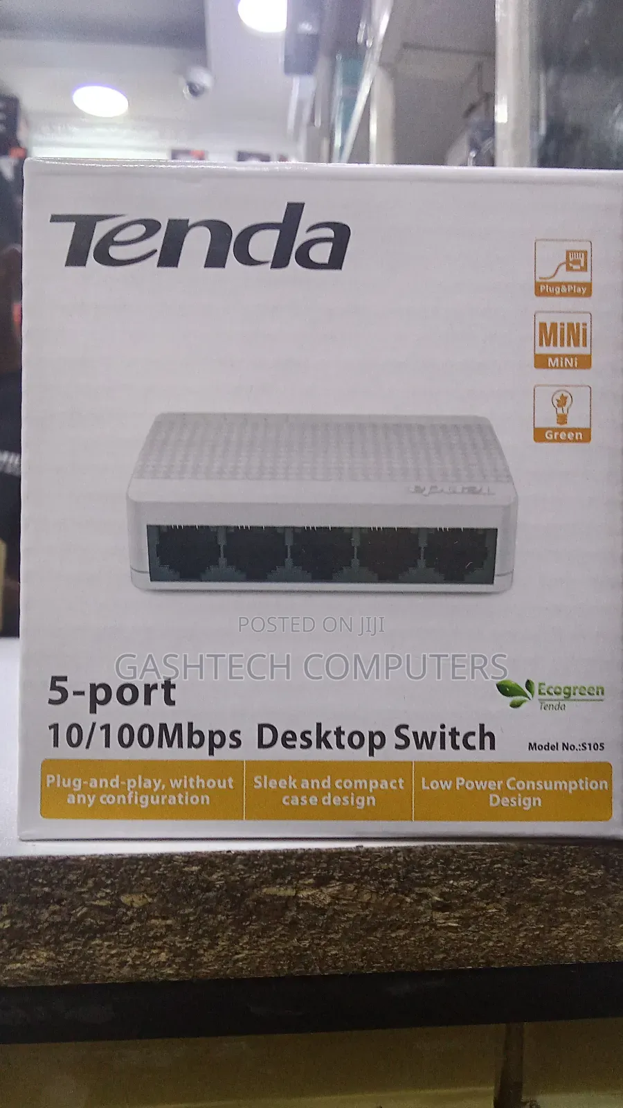 Tenda 5-Port Desktop Switch 10/100mbps