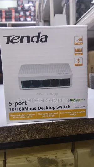 Tenda 5-Port Plug and Play Switch
