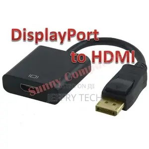 Display Port (Dp) to Hdmi Adapter Cable 1080p Dp to Hdmi