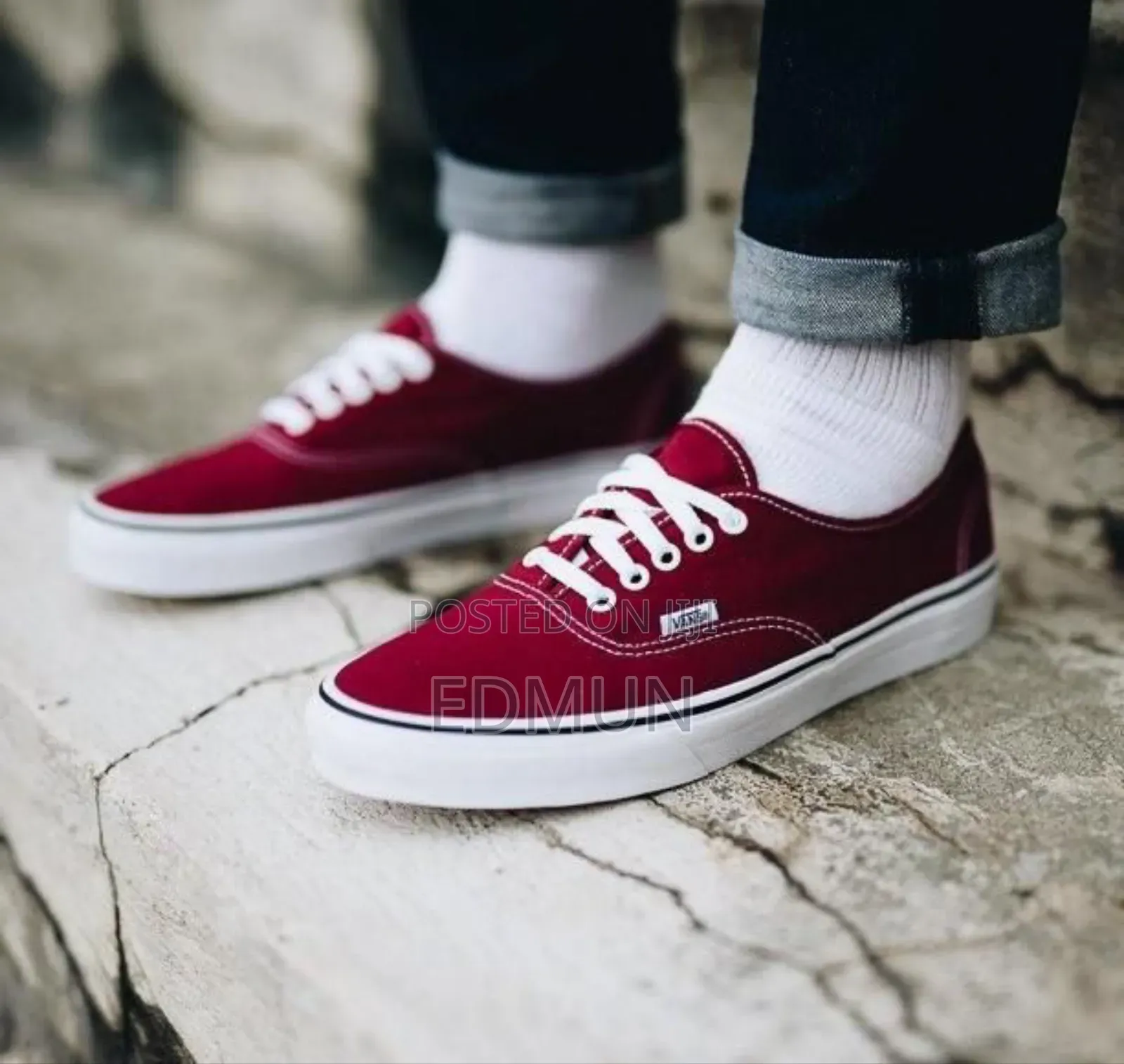 Off the Wall Maroon Vans