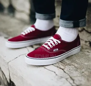 Off the Wall Maroon Vans