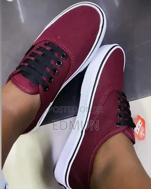 Off the Wall Maroon Vans