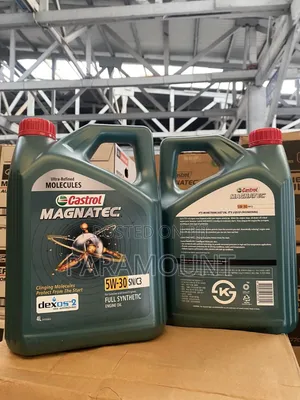 5w-30 Castrol Magnetec Engine Oil.